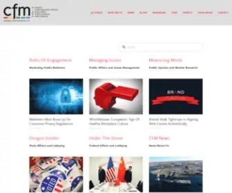 CFM-Online.com(Principled advocacy) Screenshot