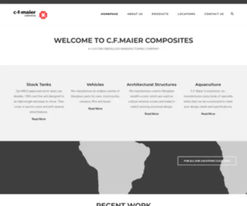 Cfmaier.com(CF Maier Composites) Screenshot