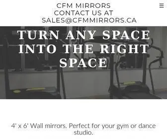 CFmmirrors.ca(CFM MIRRORS CONTACT US AT SALES@) Screenshot