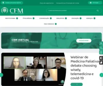 CFM.org.br(Médico) Screenshot