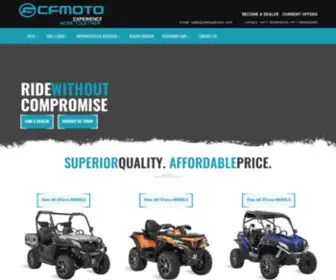 Cfmoto-Uae.com(Cfmotouae) Screenshot