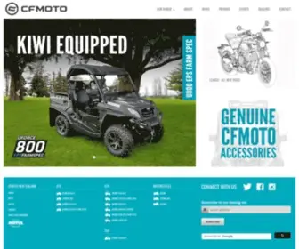 Cfmoto.co.nz(CFMOTO New Zealand) Screenshot