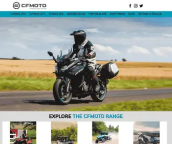 Cfmoto.co.uk(Quality, Reliable & Affordable ATVs, UTVs & Motorcycles) Screenshot