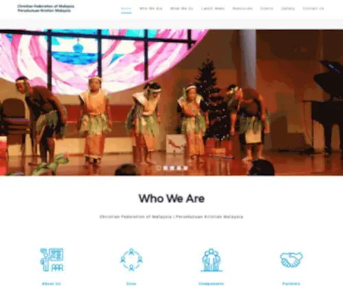 CFmsia.org(Christian Federation of Malaysia) Screenshot