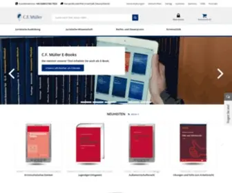 Cfmueller.de(C.F. Müller) Screenshot
