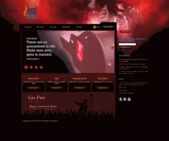 Cfmusicians.org(Canadian Federation of Musicians) Screenshot
