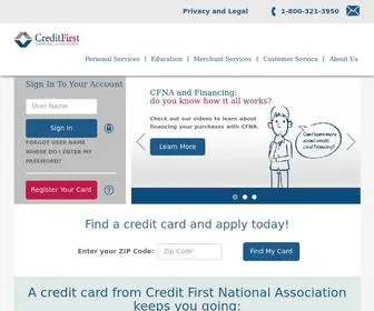 Cfna.com(CFNA Credit Cards) Screenshot