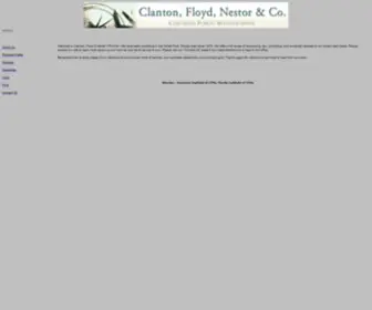 CFNcpa.com(Clanton, Floyd & Co., CPAs) Screenshot