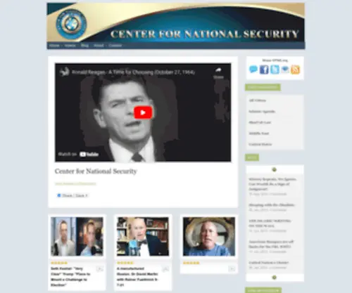 CFNS.org(Center for National Security) Screenshot