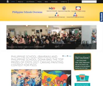 Cfo-Pso.org.ph(Philippine Schools Overseas) Screenshot