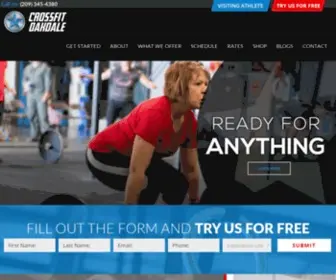 Cfoakdale.com(CrossFit Oakdale) Screenshot