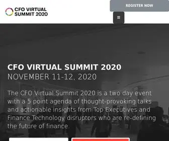 Cfoasiasummit.com(The CFO Virtual Summit 2020) Screenshot