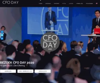 Cfoday.nl(Welkom op CFO Day) Screenshot