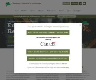 Cfofm.org(Mississauga Foundation) Screenshot