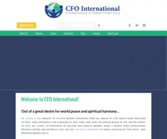 Cfointernational.org(CFO International) Screenshot