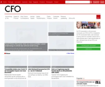 Cfo.nl(De CFO Association) Screenshot
