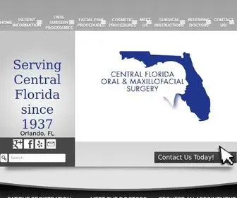 Cforalsurgery.com(Oral Surgery Orlando FL) Screenshot