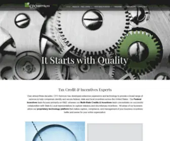 Cfoserv.com(CFO Services) Screenshot