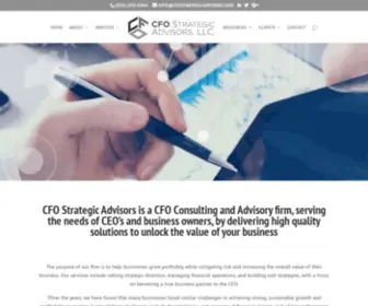 Cfostrategicadvisors.com(CFO Strategic Advisors) Screenshot