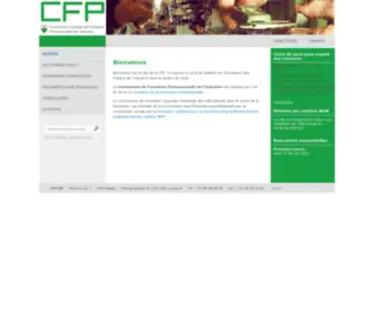 CFP-VD.ch(CFP, Commission de Formation Professionnelle de l'Industrie) Screenshot