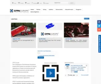 Cfpa-E.eu(Cfpa europe) Screenshot