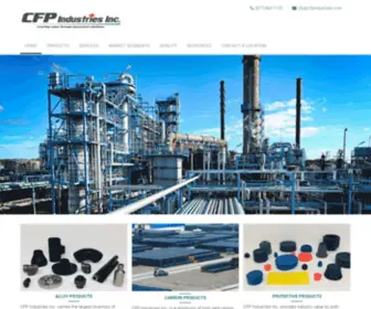 Cfpindustries.com(Specialty Products for the Piping Industry) Screenshot