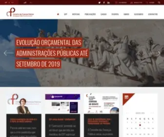 CFP.pt(Conselho das Finanças Públicas) Screenshot