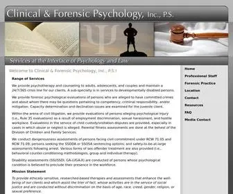 CFPSYCH.com(Clinical & Forensic Psychology) Screenshot