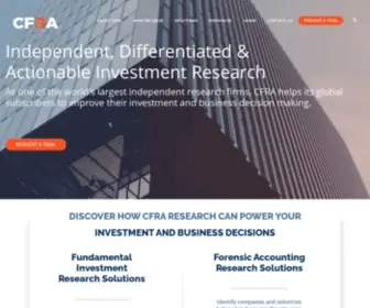Cfraresearch.com(Independent Fundamental & Forensic Investment Research) Screenshot