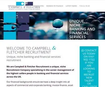 Cfrecruitment.co.uk(Banking and Financial Services Recruitment Specialists) Screenshot