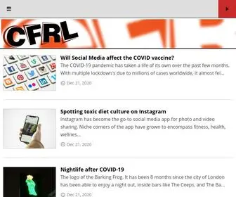 CFRlradio.com(CFRL) Screenshot