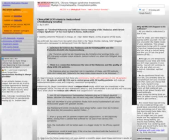 CFS-Healing.info(Chronisches müdigkeits syndrom) Screenshot