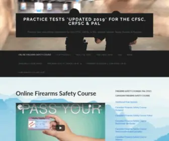 CFSC-CRFSC.com(Practice test and online classroom for the CFSC) Screenshot