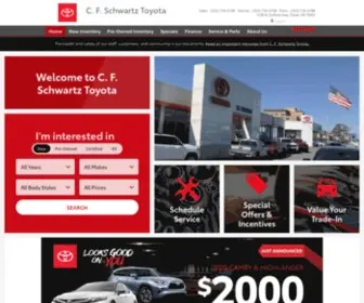 CFSChwartztoyota.com(CF Schwartz Toyota) Screenshot