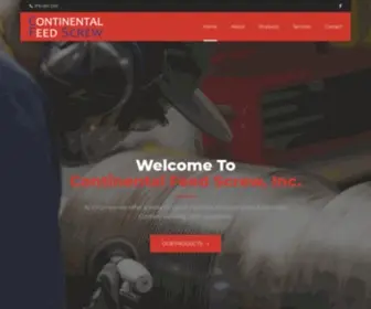 CFScrew.com(Continental Feed Screw) Screenshot