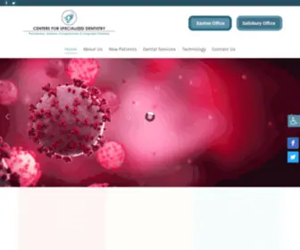 CFSD-MD.com(Centers for Specialized Dentistry) Screenshot