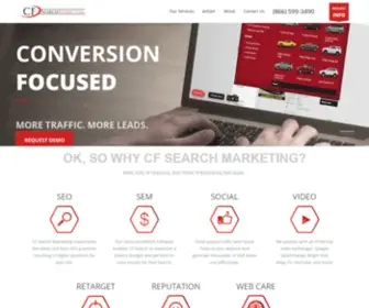 Cfsearchmarketing.com(Automotive Digital Marketing) Screenshot