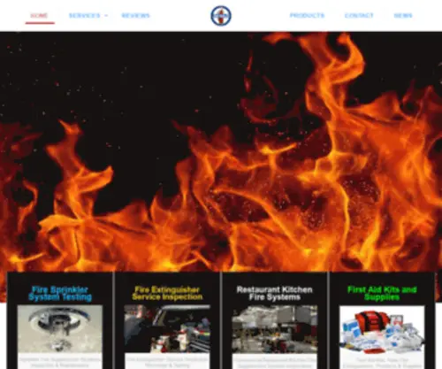 CFsfireprotection.com(Commercial Fire Protection Service) Screenshot