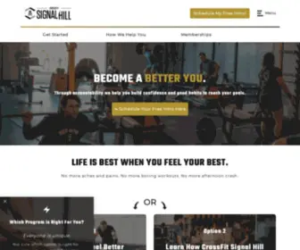 Cfsignalhill.com(Gym key=“gym) Screenshot