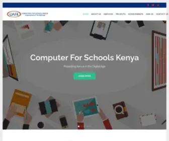 CFSK.org(Propelling Kenya in the Digital Age) Screenshot