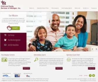 CFSM.org(Child and Family Services of Michigan) Screenshot