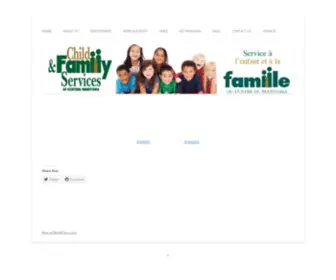 Cfsofcentralmb.mb.ca(Child and Family Services of Central Manitoba) Screenshot