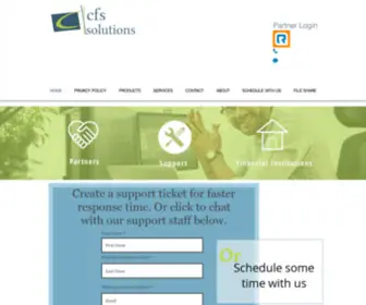 CFssolutions.com(CFS Solutions) Screenshot