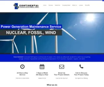 Cfsusa.net(Continental Field Systems) Screenshot