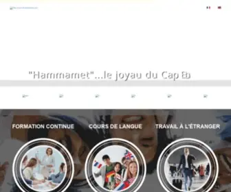 CFT-Hammamet.com(Cours de langue générale) Screenshot