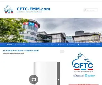 CFTC-FMM.com(Le site de la CFTC de France M) Screenshot