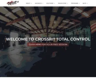 Cftotalcontrol.com(The First & Largest CrossFit Gym in Jax Beach) Screenshot