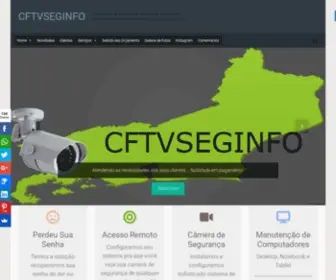 CFTvseginfo.com.br(Cameras de segurança e acesso remoto) Screenshot