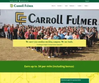 Cfulmer.com(Carroll Fulmer Logistics) Screenshot