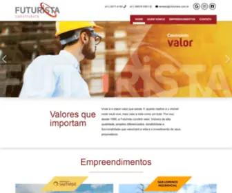 Cfuturista.com.br(Construtora Futurista) Screenshot